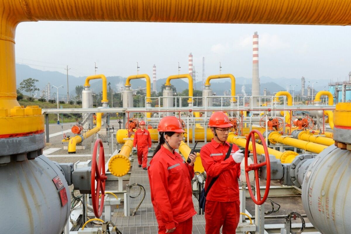 چین همچنان رکورددار واردات گاز طبیعی است