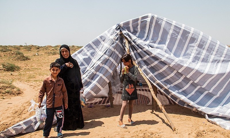 کاهش تعداد اردوگاه‌های سیل‌زدگان خوزستان