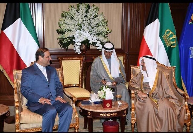 دیدار سفیر جدید ایران در کویت با امیر این کشور