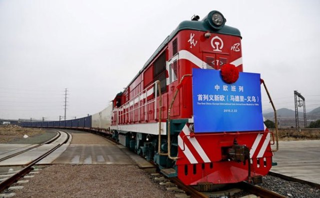  ورود سومین قطار باری چین به تهران