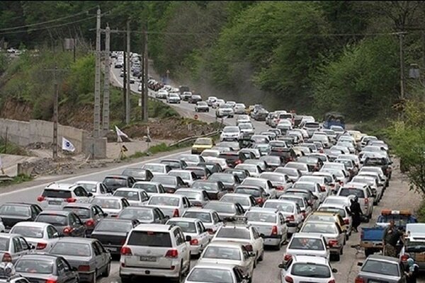 آخرین وضعیت ترافیک در جاده چالوس و محورهای مرزی