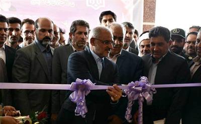 افتتاح مدرسه خلیج فارس بانک قرض الحسنه مهرایران در ثلاث باباجانی