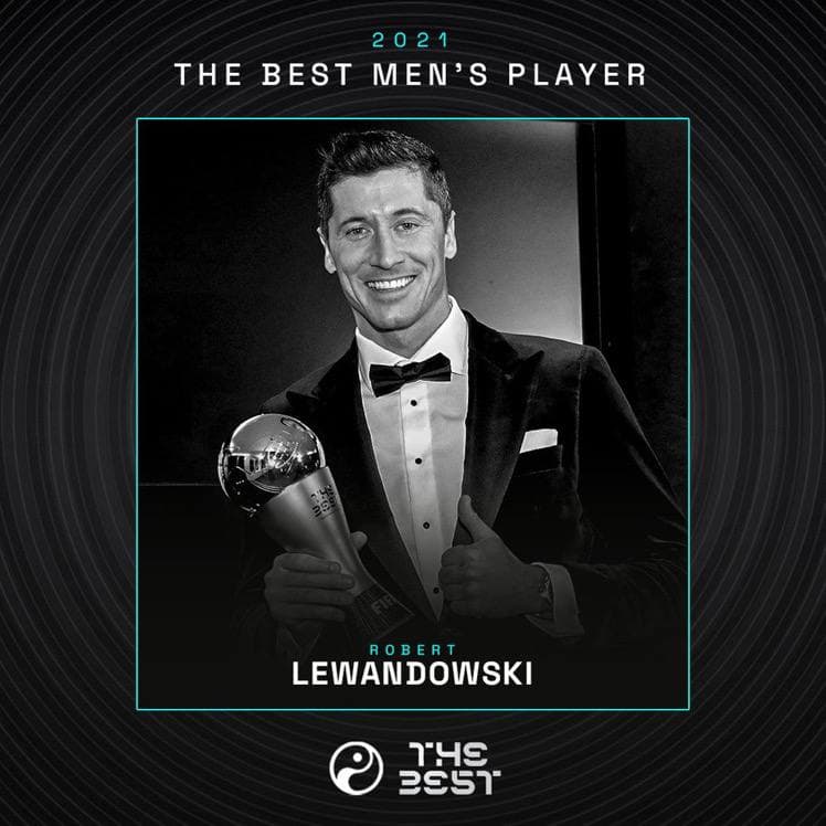 لواندوفسکی بهترین بازیکن مرد سال فیفا شد