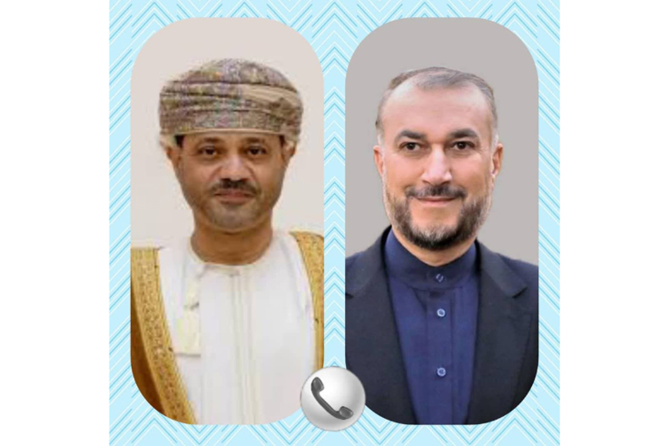 ​ تماس تلفنی  وزیر خارجه عمان با امیرعبداللهیان