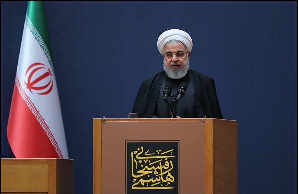 روحانی:جنگ سیاسی و اقتصادی با دنیا هنر نیست؛ به نتیجه مطلوب رساندن آن هنر است/ به موشک‌های دفاعی و علمی خود فخر می‌کنیم
