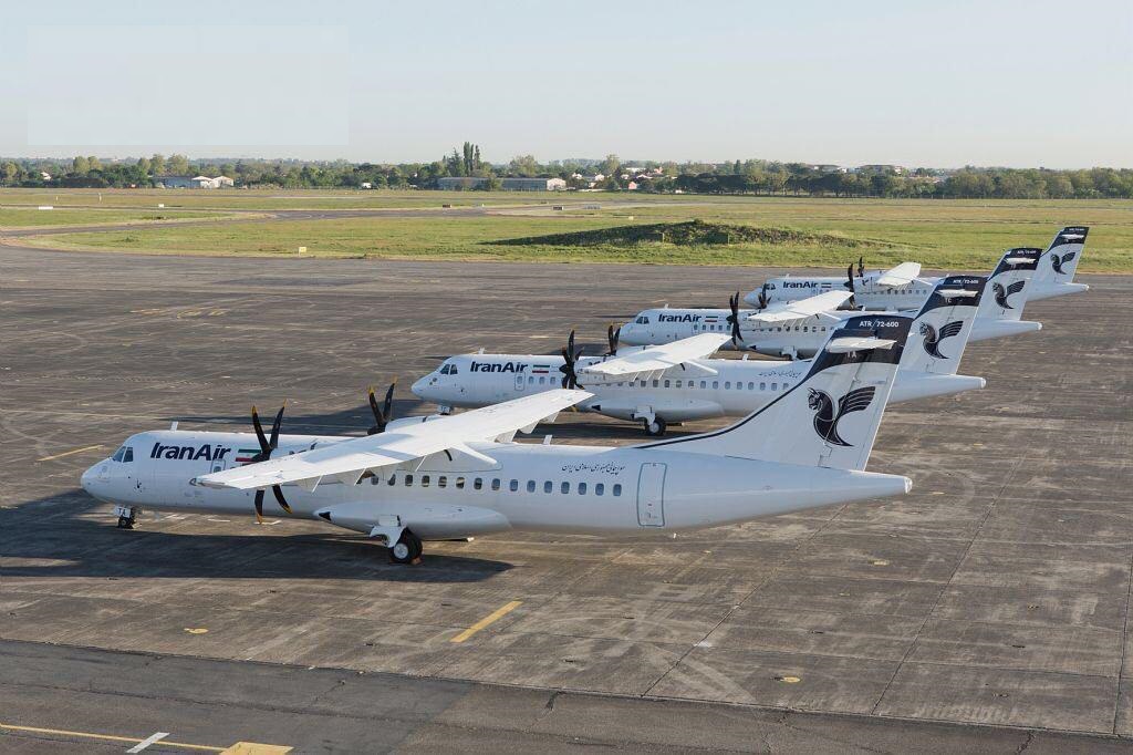 هواپیماهای ATR۷۲ هما" در فرودگاه تولوز +عکس