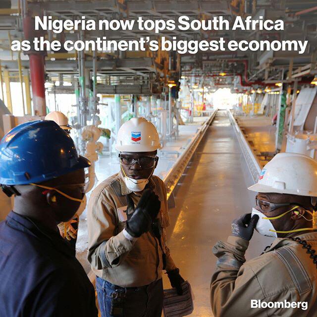 نیجریه به لطف نفت بزرگترین اقتصاد آفریقا شد