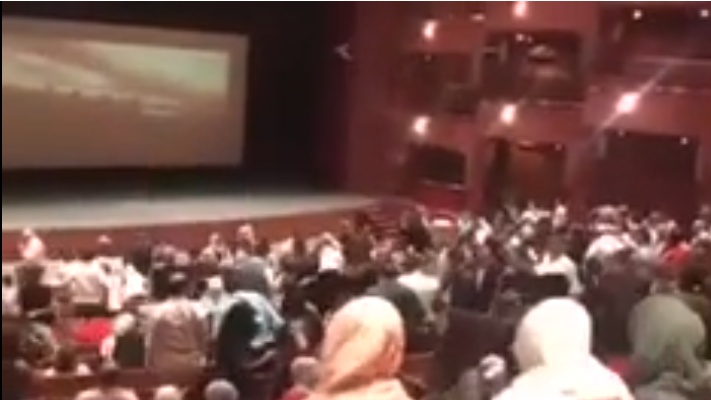 تشویق تماشاگران سوری بعد از دیدن به وقت شام +فیلم 