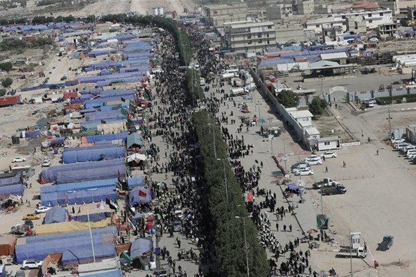 3.5میلیون زائر از مرزهای زمینی وارد عراق شد‌ه‌اند