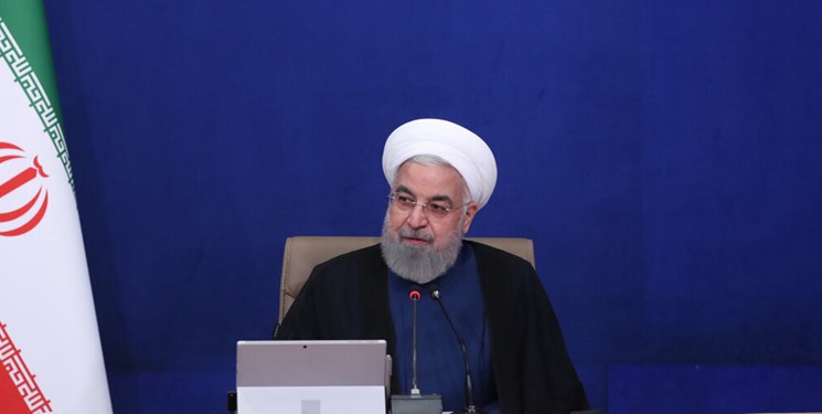 افتتاح طرح‌ های ملی وزارت صمت با حضور روحانی