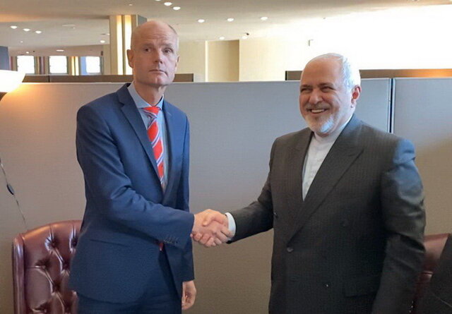 دیدار وزیران خارجه ایران و هلند در نیویورک