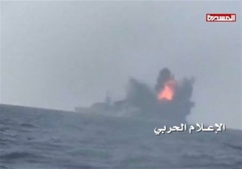 حمله یمن به یک هدف نظامی در عمق آب‌های عربستان