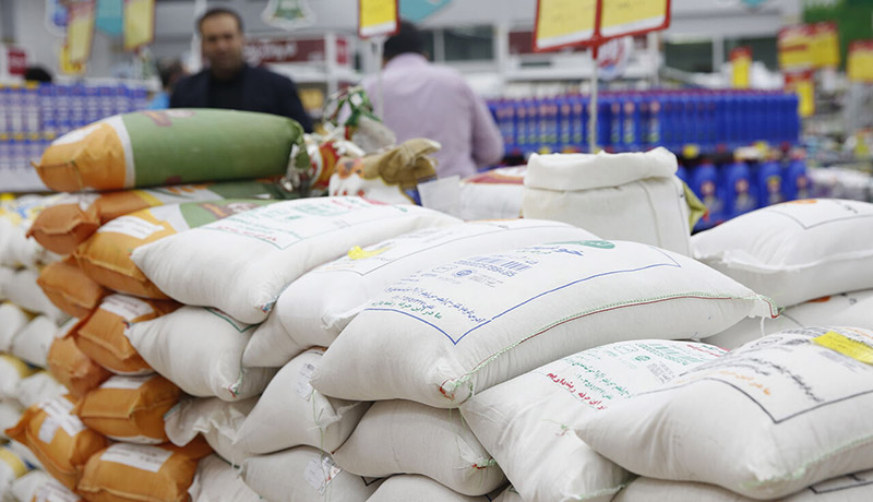 توضیحی در خصوص برنج‌ های دپو شده در انبارهای بندر امام
