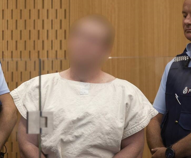 دادگاه تروریست حادثه نیوزیلند +تصاویر
