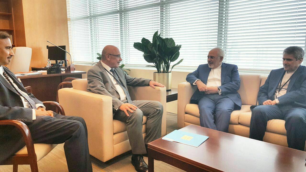دیدار ظریف با معاون دبیرکل سازمان ملل +عکس