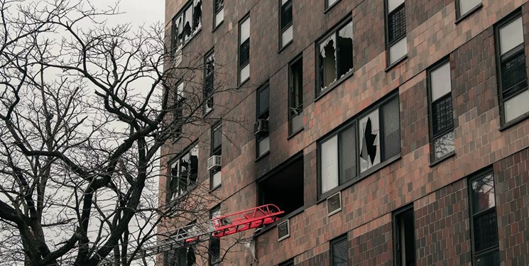 ۱۹ کشته در آتش‌سوزی مهیب در نیویورک + فیلم
