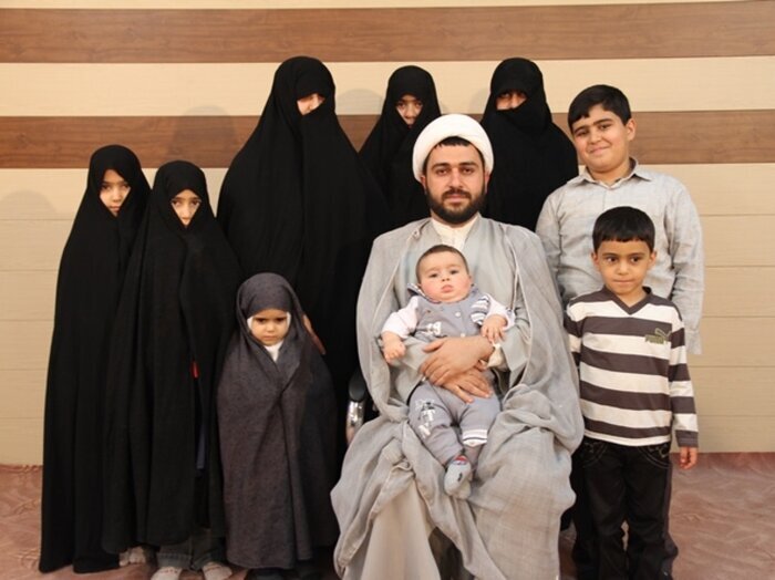 پدر پرجمعیت ترین خانواده ایرانی را بشناسید و ببینید