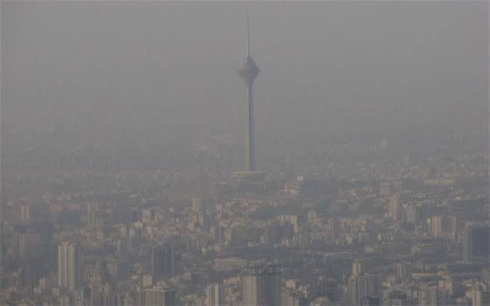کیفیت هوای تهران وارد شرایط ناسالم شد