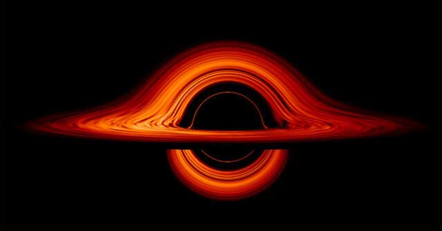 ناسا، سیاهچاله معروف را شبیه‌سازی کرد +عکس