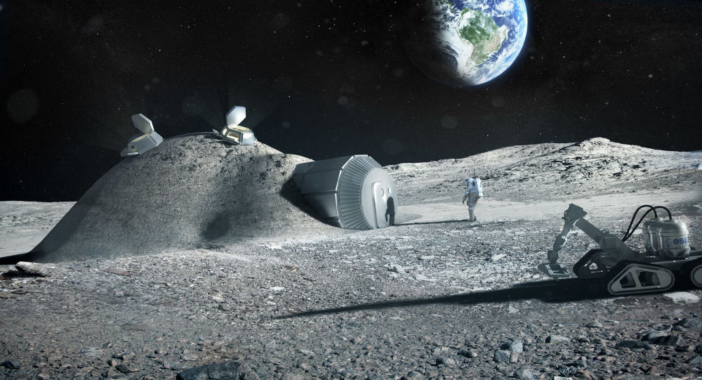 روسیه در ماه خانه می‌سازد!