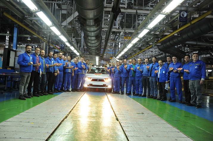 آخرین آمار تولید ایران خودرو اعلام شد