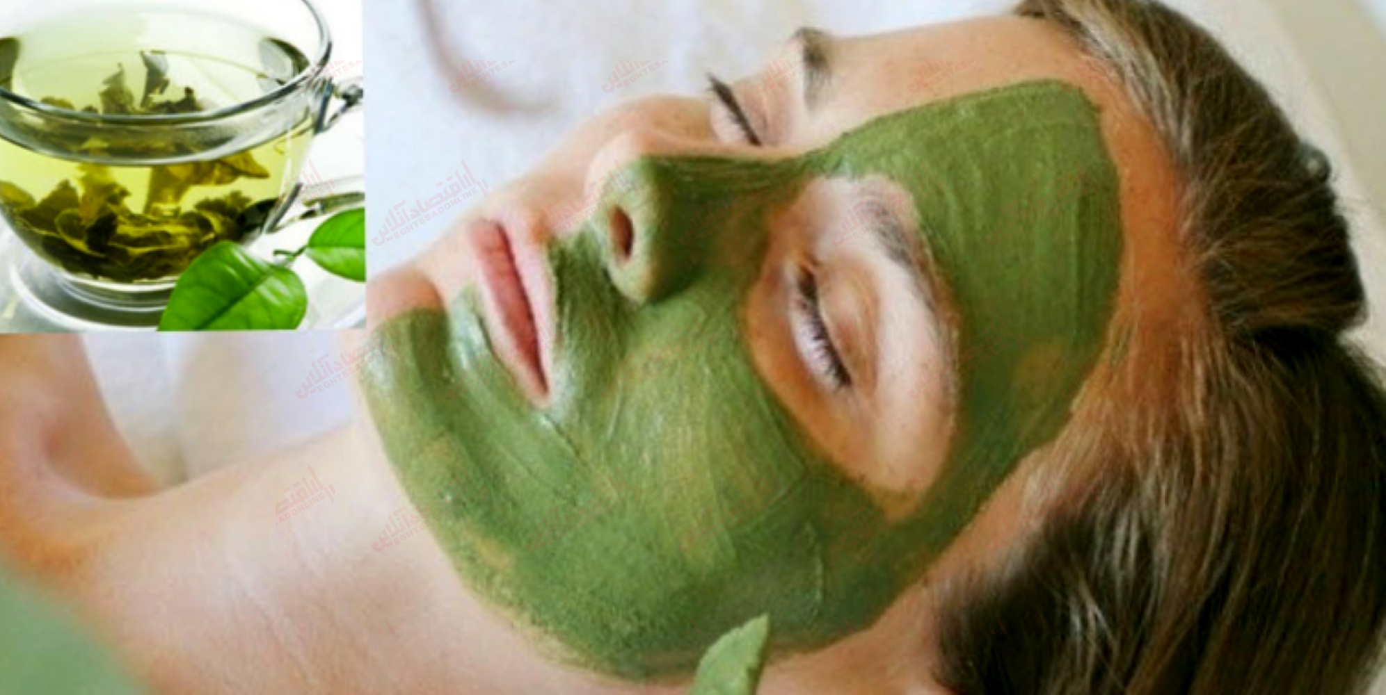 ۵ فایده ماسک صورت چای سبز و نحوه درست‌ کردن آن