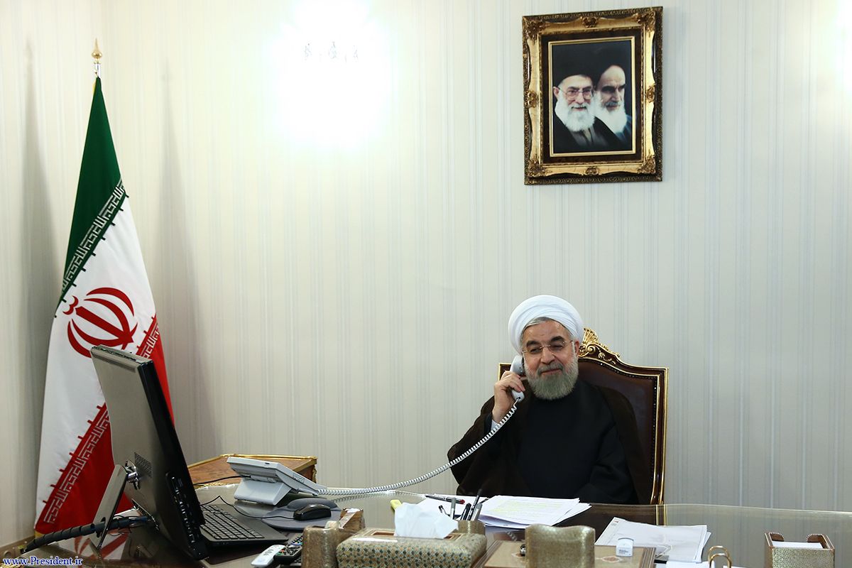 تماس تلفنی روسای جمهور ایران و تونس