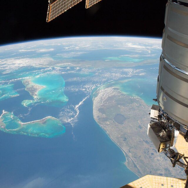 تصاویر حیرت انگیز ناسا از جزایر باهاما 