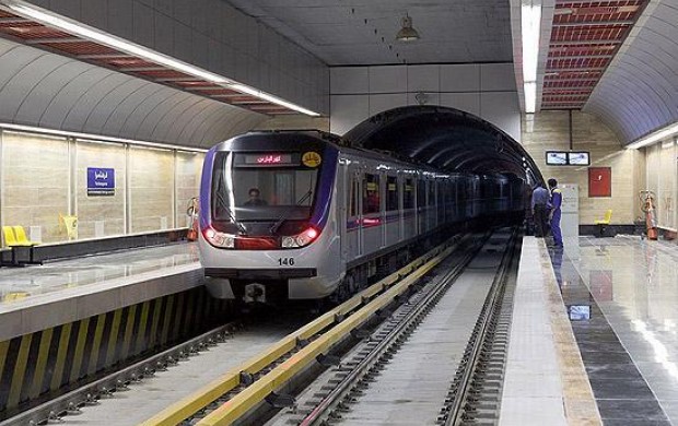 خبر تصادف در خط۳ مترو تهران صحت ندارد