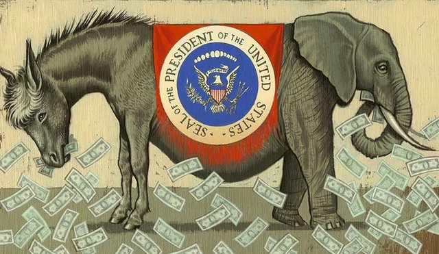 الاغ دموکرات‌ها و فیل جمهوری‌خواهان از کجا آمده است؟