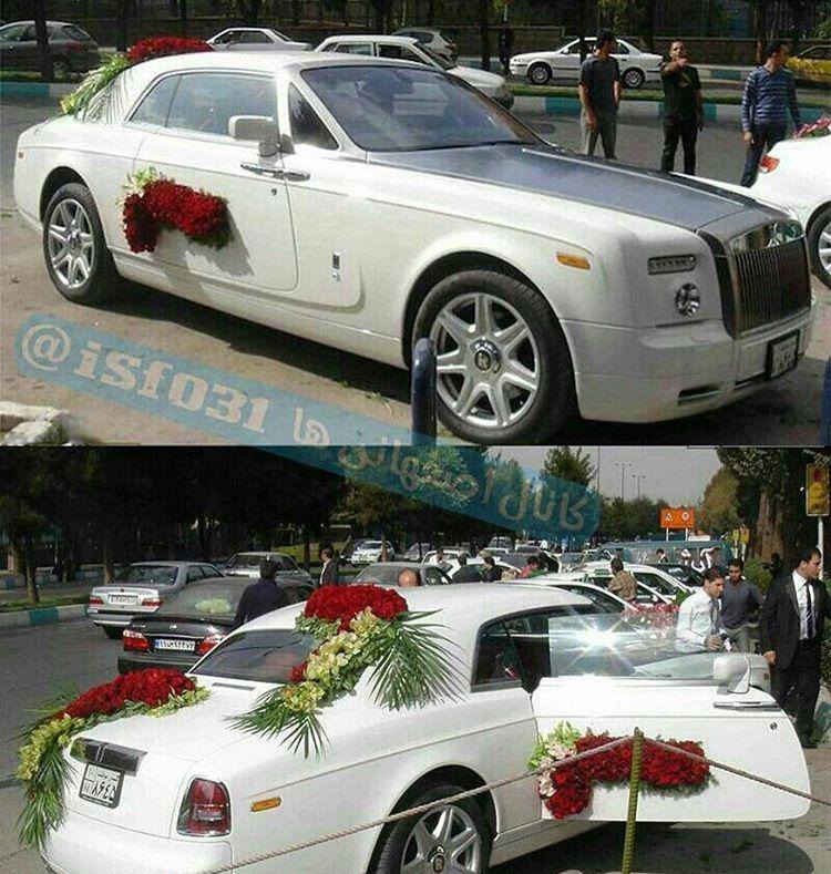 گران‌ترین ماشین عروس ایران! +عکس