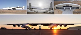 بزرگ‌ترین هواپیمای عالم توسط مؤسس مایکروسافت به پرواز درمی‌آید +تصاویر