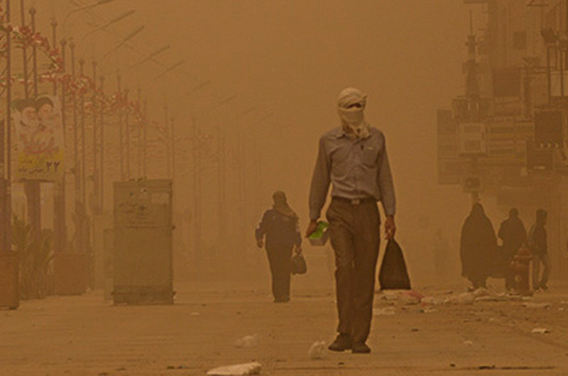 هشدار سطح زرد وقوع گرد و غبار در خوزستان