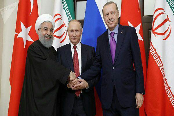 نشست سه‌جانبه روحانی، پوتین و اردوغان درباره سوریه