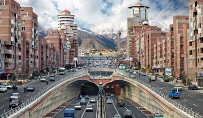  رشد۷.۵ برابری تهران طی۶۰سال 