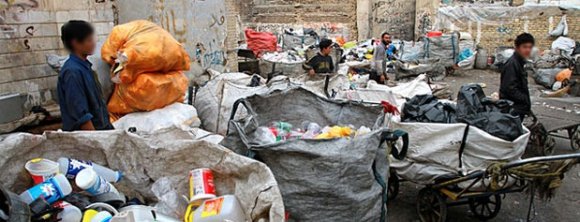 زباله گردان گود اشرف آباد به تهران می‌آیند!