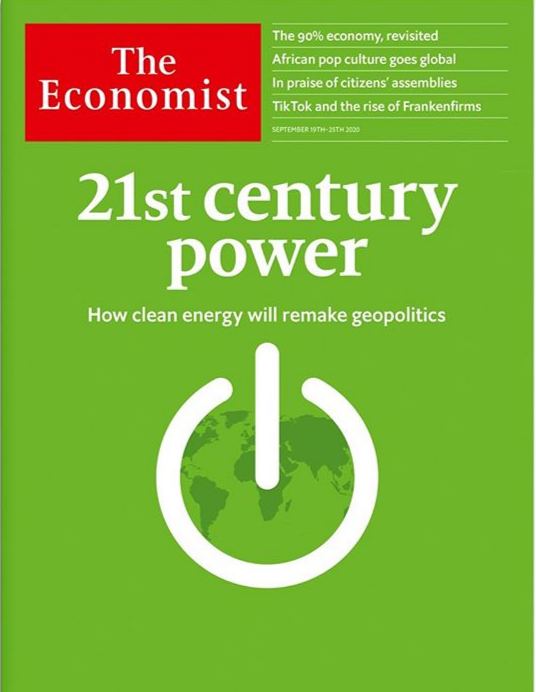 قدرت در قرن ۲۱؛ روی جلد اکونومیست