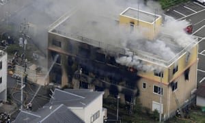 آتش‌سوزی عمدی در استودیوی انیمیشن‌سازی ژاپن قربانی گرفت +فیلم