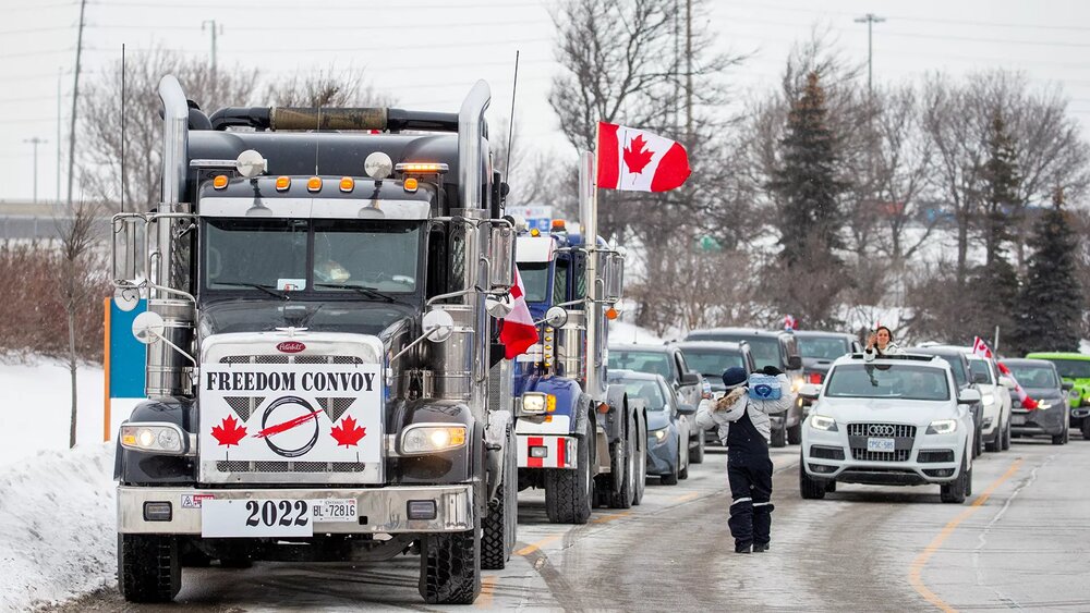 اعتراض کامیونداران کانادایی ۳خودروساز را به دردسر انداخت