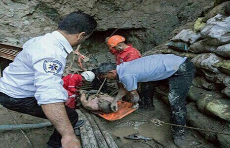 پنج کشته در حادثه انفجار پروژه آبگرم میناب +عکس