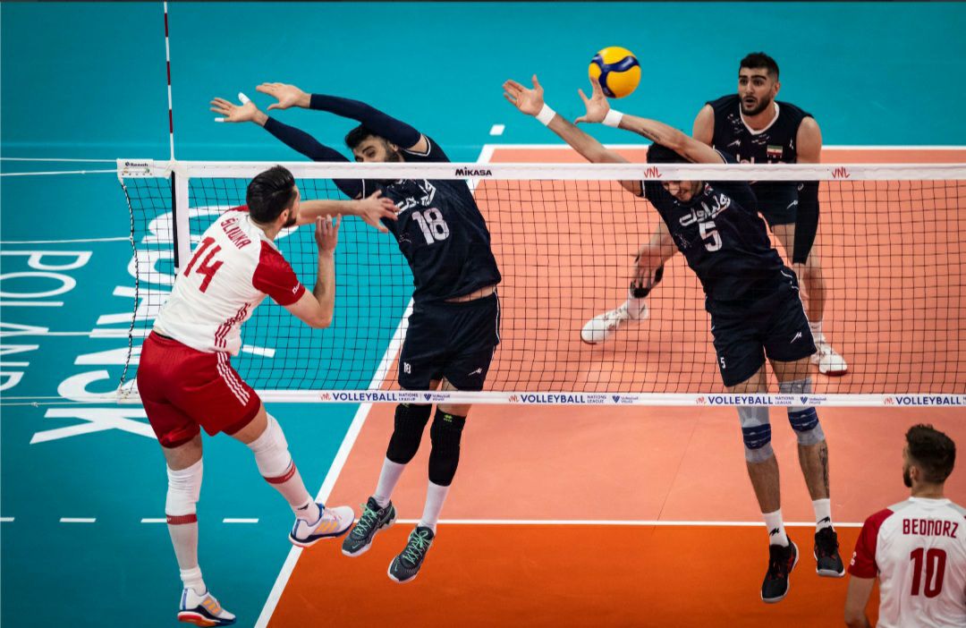 ورق والیبال برگشت ایران ۳ - لهستان ۲ + فیلم