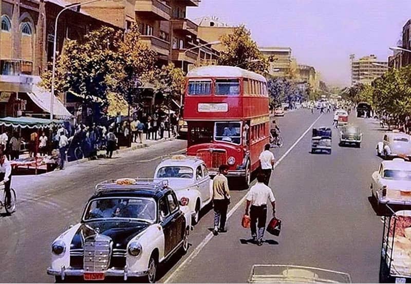 خیابان کریم خان زند، تهران در اوایل دهه ۵۰ + عکس