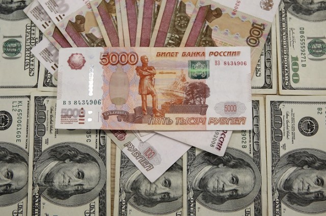تغییر ارزش روبل روسیه در زمان ریاست پوتین
