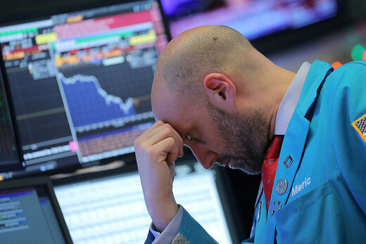 ادامه روند کاهشی بازارهای سهام آمریکا برای چهارمین روز متوالی