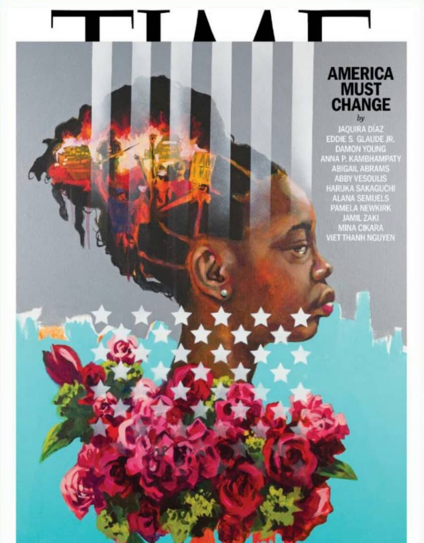 طرح روی جلد TIME درباره تغییر آمریکا