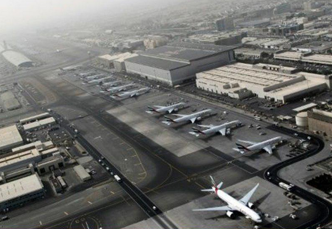علت توقف پروازها در فرودگاه دبی چیست؟
