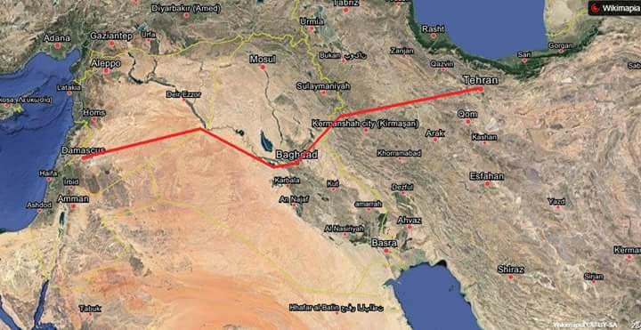 بزرگراه زمینی ایران و سوریه احداث می‌شود