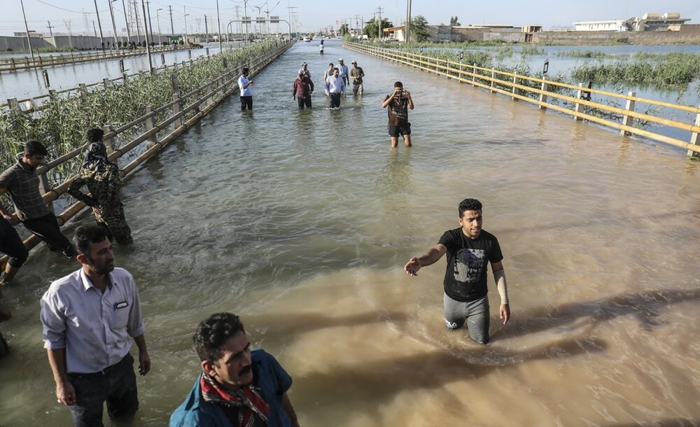 خوزستان تا نیمه اردیبهشت در معرض خطر قرار دارد