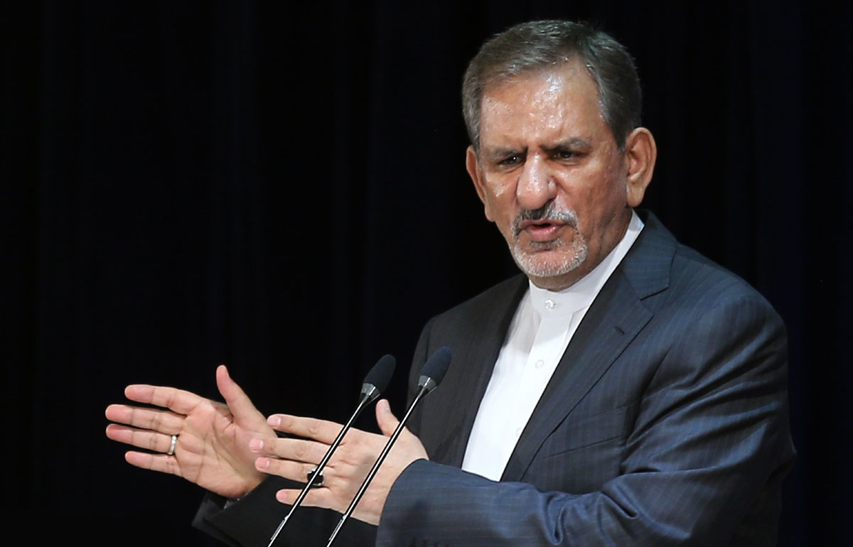 جهانگیری: ایران به تحریم‌های جدید آمریکا عکس‌العمل مناسب نشان می‌دهد