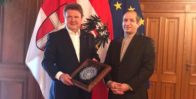 دیدار سفیر ایران در اتریش با شهردار وین